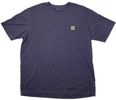 Carhartt K87 Loose Fit Short Sleeve Heavy Weight Pocket Tee XL Charcoal Gray