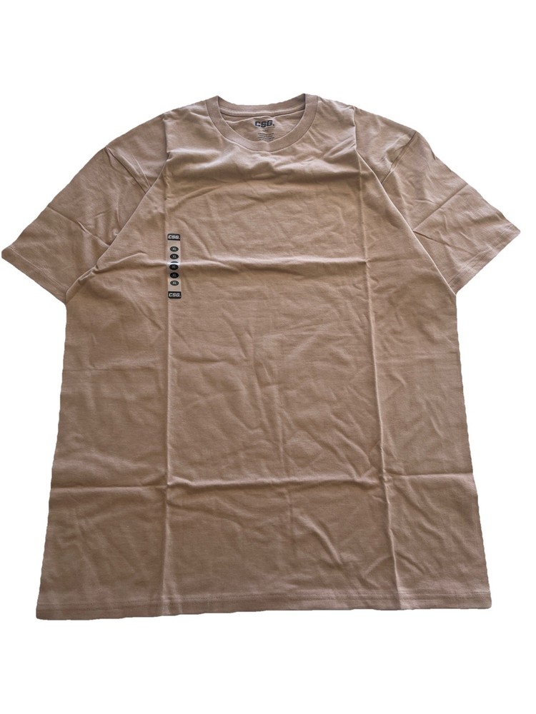 CSG Men’s Tan Hometown T-Shirt Short Sleeve Size XL