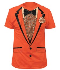 Dumb and Dumber Lloyd Orange Prom Tuxedo Costume T-Shirt