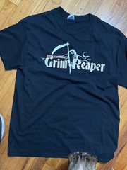 Steve Grimmett’s Grim Reaper Concert TShirt Band Tee 2014 Gildan L
