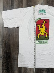 Vintage El Squid Roe T-Shirt Size Large Cabo Mexico Keith Haring Single Stitch
