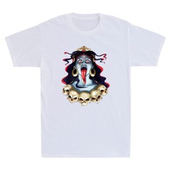 Kali, India Hinduism Buddhism Funny Horror Graphic Gift Vintage Men’s T-Shirt