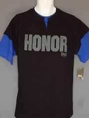 Men’s Everlast Honor T-Shirt Size Medium NEW Vintage Twofer Boxing Shirt Fight