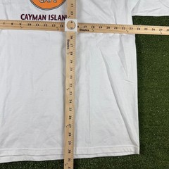 Hard Rock Cafe Cayman Islands White Graphic T-Shirt Mens XL NWT New