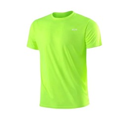 Mens Quick Dry Gym T Shirt Running Sports Lightweight Breathable Top