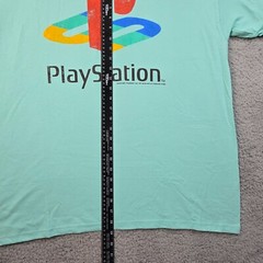 PlayStation Shirt Mens 2XL XXL Green PS4 PS5 Sony Video Gaming Gamer Logo NWT B