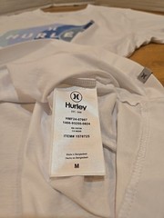 Hurley International Men’s M Spellout T-shirt Surf Skate Beach Summer Outdoor