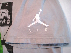 EUC- Nike Michael Jordan Jumpman S/S Gray Legacy Tinker Story Tee- Size Medium