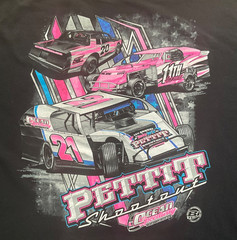 2021 Pettit Shootout Ocean Speedway Sprint Car Racing T Shirt Men XXL Graphic Te