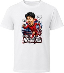 Son Heung-min, South Korea Caricature Soccer 2026 T Shirt