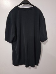 CALVIN KLEIN Black Short Sleeve Casual Shirt! Stretchable! Size XXL
