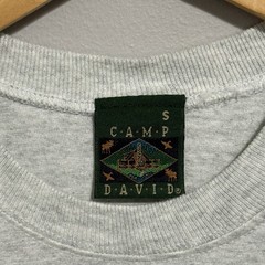 Vintage Churchill Downs Horse Racing T-Shirt Mens S Embroidered Camp David