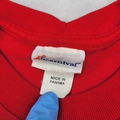 Carnival Cruise Shirt Men Large Tank Top Vintage Ship Boat Resort Vacation Adult