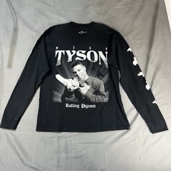 Mike Tyson Rolling Pigeon Long Sleeve Boxing Shirt Size Large
