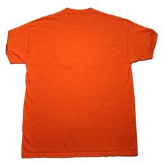 VTG Y2K Freeport Bahamas T-Shirt Lrg Orange Embroidered Sea Life USA Made Cotton
