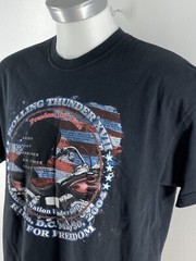 Harley Davidson T Shirt XL Rolling Thunder Let Freedom Ride 2004 Washington DC