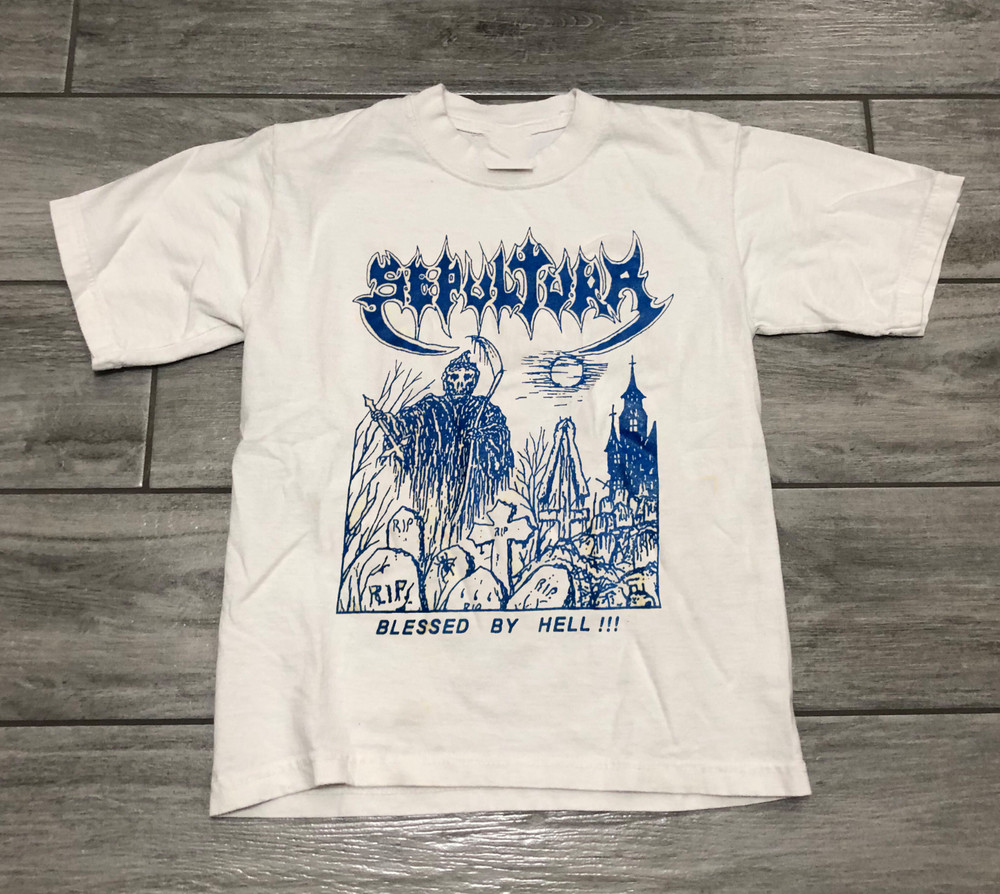 Rare Sepultura Blessed By The Hell All size Shirt Gift Fans NG1626