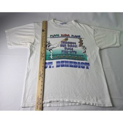 Vintage St. Benedict Football Final Tennessee High School Playoffs T-Shirt L USA