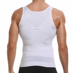 Men’s Slimming Body Shaper Vest Abs Abdomen Compression Shirt Workout Tank Tops