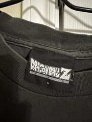 Vintage Dragon Ball Z Shirt Rare 90s Anime Manga Large Black Tag