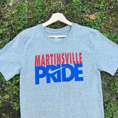 Nike Martinsville Pride USA College Graphic T Shirt Marl Grey (S)