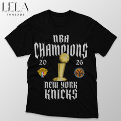 New York Knicks NBA Champions 2026 Tee Trophy Basketball NYK Fans Unisex T-Shirt