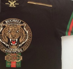 Men’s Bucheli T Shirt,Italian Style,Cotton,Slim Fit,Stretch M…..A4.M
