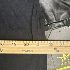Maxi Milian XL New With Tags Vinyl Sleeves 74 Logo Black Men’s Style 143TE06L