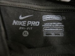 Nike Pro Men’s Black XL Dri-Fit Compression Short Sleeve T-Shirt NWOT