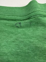 Vintage 1988 Snoopy Peanuts Shirt Mens Green Heavy Rough Golf Tee Cartoon Read