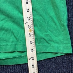 Apple T-Shirt Unisex XL Green Short Sleeve Recycled Cotton Logo Casual Tee