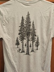Redwood National Park Wild Tribute Shirt Slug Tree Short Sleeve Outdoor Uni Sm