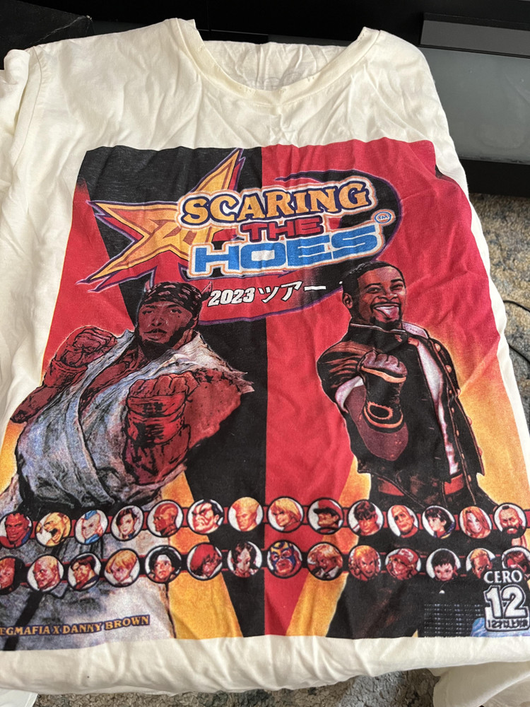 JPEGMAFIA and Danny Brown 2023 T-shirt Gift For Fan Full Size S to 5XL K1028