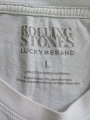 Rolling Stones Steel Wheels Tour 89 T Shirt Mens Large White Graphic Band Tee…
