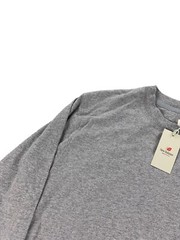 NEW New Balance Made In USA Long Sleeve Core Mens T Shirt Gray MT21542-AG MIUSA