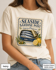 Seaside Sardine Comfort Colors Shirt