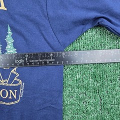 Prairie Mountain Alaska American Tradition Navy Blue Single Stitch TShirt Mens L
