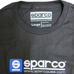 Sparco WWW T-Shirt Logo Black Graphic Ultra-soft T-Shirt Official Licensed