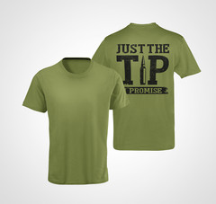 Mens Pro Gun 2nd Amendment Just The Tip Sarcastic Funny Patriotic Shirts for Men