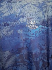 Realtree Fishing Shirt Men’s XL Blue Aquatic Nautical Coastal Summer lightweight