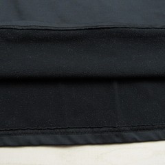 Under Armour Shirt Mens Large Black Fitted Mock Cold Gear Fleece Long Sleeve