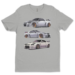 Custom T-Shirt, Cars, Dtf Print On Next Level T-Shirt unisex Soft Cotton