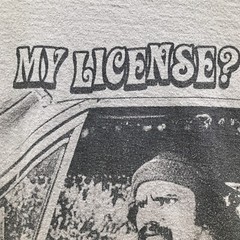 Cheech & Chong Up In Smoke Tshirt My License? Adult See Description