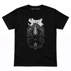 Ghost Papa Wrath Classic Rock Band Mens Graphic Tee Vintage Cotton T-Shirt
