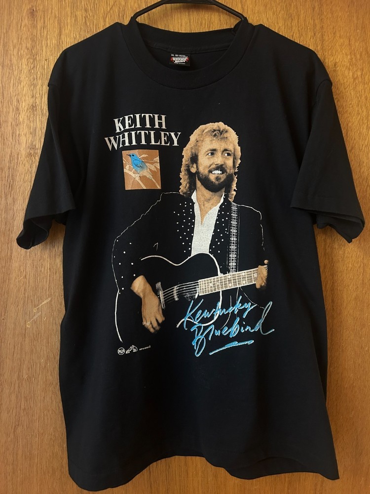 Keith Whitley Kentucky Bluebird Music Singer T-shirt S to 5XL GG011 FREE SHIPPIN