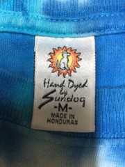 Rare Hand Dyed By SunDog Tiger Sun Vintage Tie-Dye T-Shirt Medium Chest 42” EUC