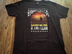 2018 Joe Bonamassa Redemption Europe Tour Concert T-Shirt Size 2XL