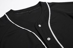 Dolpind Men’s Blank Baseball Baseball Jersey Shirt Graphic Tees Softball T-Shirt