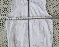 United Kingdom Flag Lined Reebok Sleeveless Hoodie Size M Boxing Hoodie