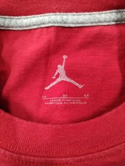 Air Jordan T Shirt ‘THE GREATEST EVER’ Mens Size Medium Red See Photos